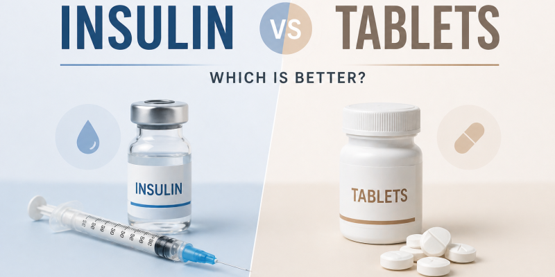 Insulin vs Tablets: Which Is Better?